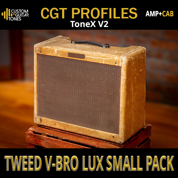 Tweed V-BRO Lux -Small Pack CGT profiles for Tonex